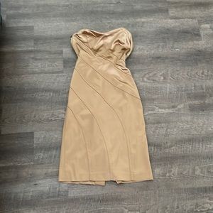 Bebe strapless cocktail dress